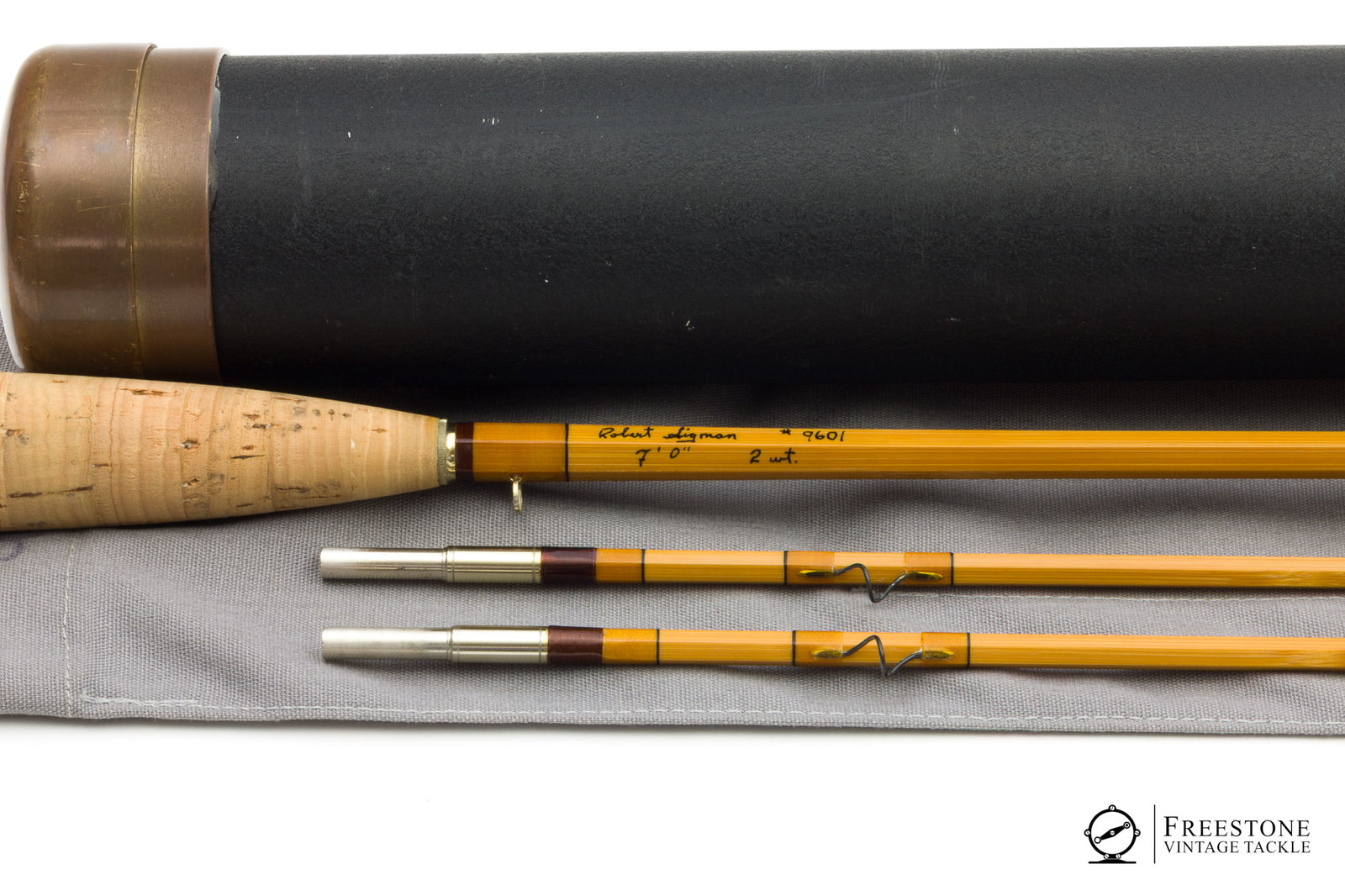 Sigman, Robert - 7' 2/2 2wt Bamboo Rod - Staggered Ferrule