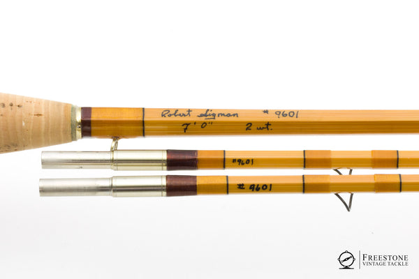 Staggered Rod Sigman, Robert - 7' 2/2 2wt Bamboo Rod - Staggered Ferrule - Freestone ...