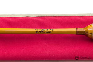 Soeffker, W.G. - 7'6" 2/2 4wt Bamboo Rod