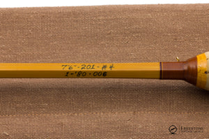 Soeffker, W.G. - 7'6" 3/2 4wt Bamboo Rod