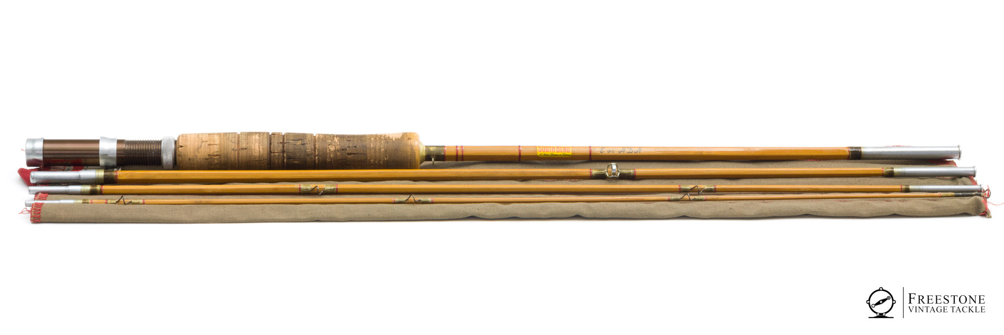 antique south bend fly rod and reel South Bend - Model 291, 7'6" 4/1 5wt Pack Rod