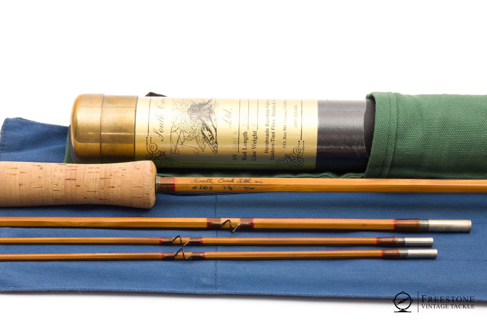 South Creek Ltd (Mike Clark) - 7'6" 2/2 4wt Bamboo Rod