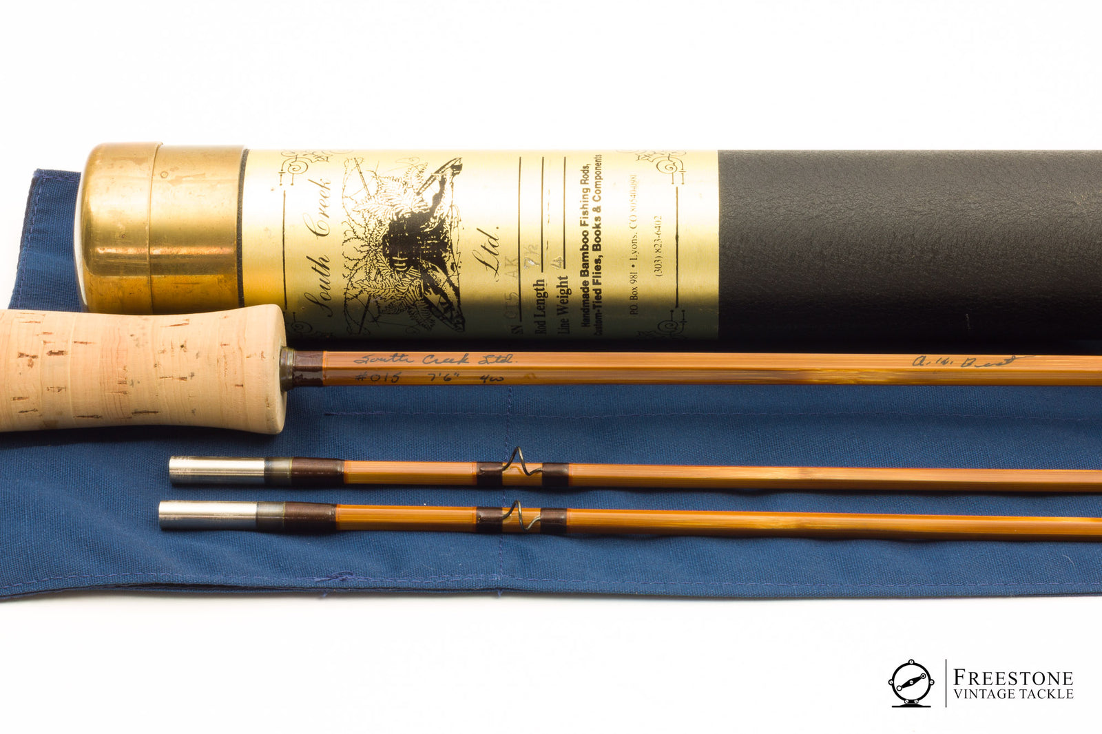South Creek Ltd (Mike Clark) - A.K. Best 7'6" 2/2 4wt Bamboo Rod