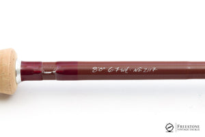 Steffen Bros - 8' 3pc 6-7wt Fiberglass Rod