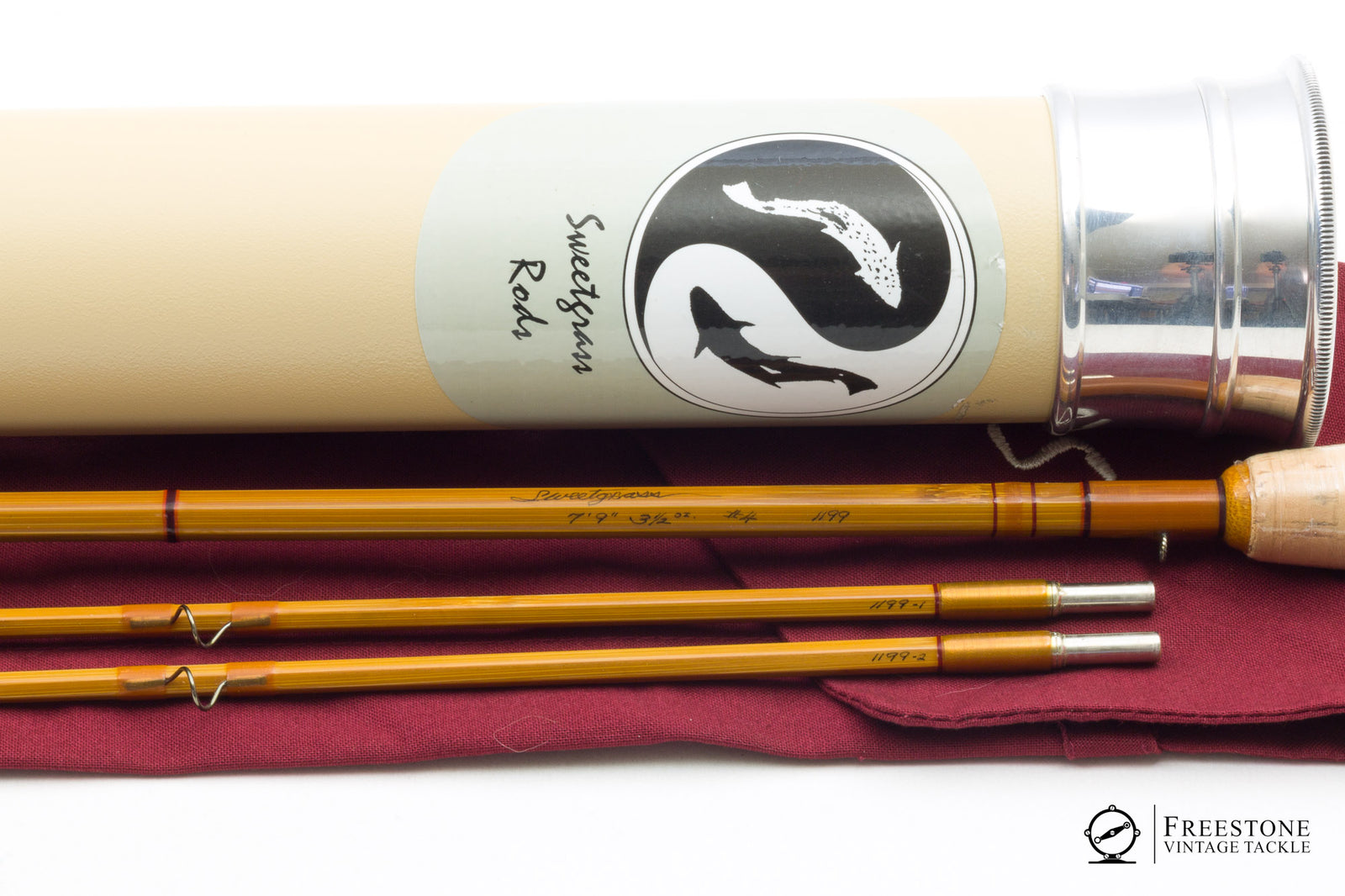 Sweetgrass Rods - 7'9" 2/2 4wt Hex Bamboo Rod
