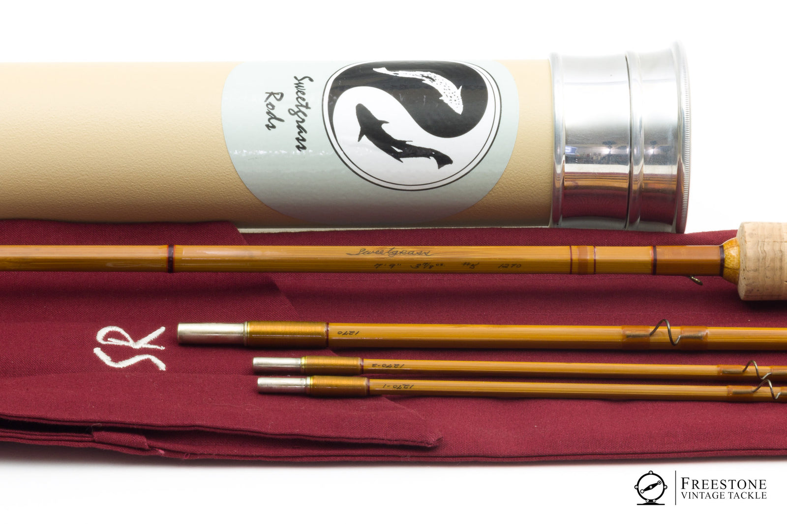 Sweetgrass Rods - 7'9" 3/2 5wt Bamboo Rod