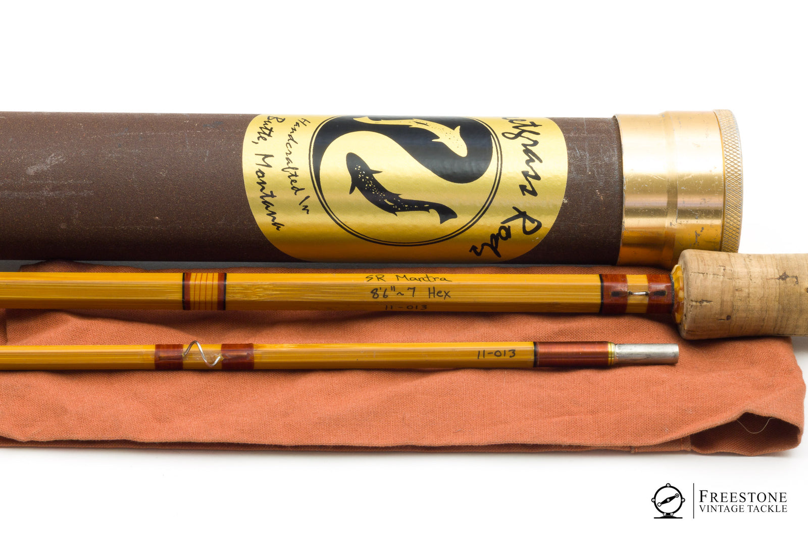 Sweetgrass Rods - Mantra 8'6" 2/1 7wt Bamboo Rod