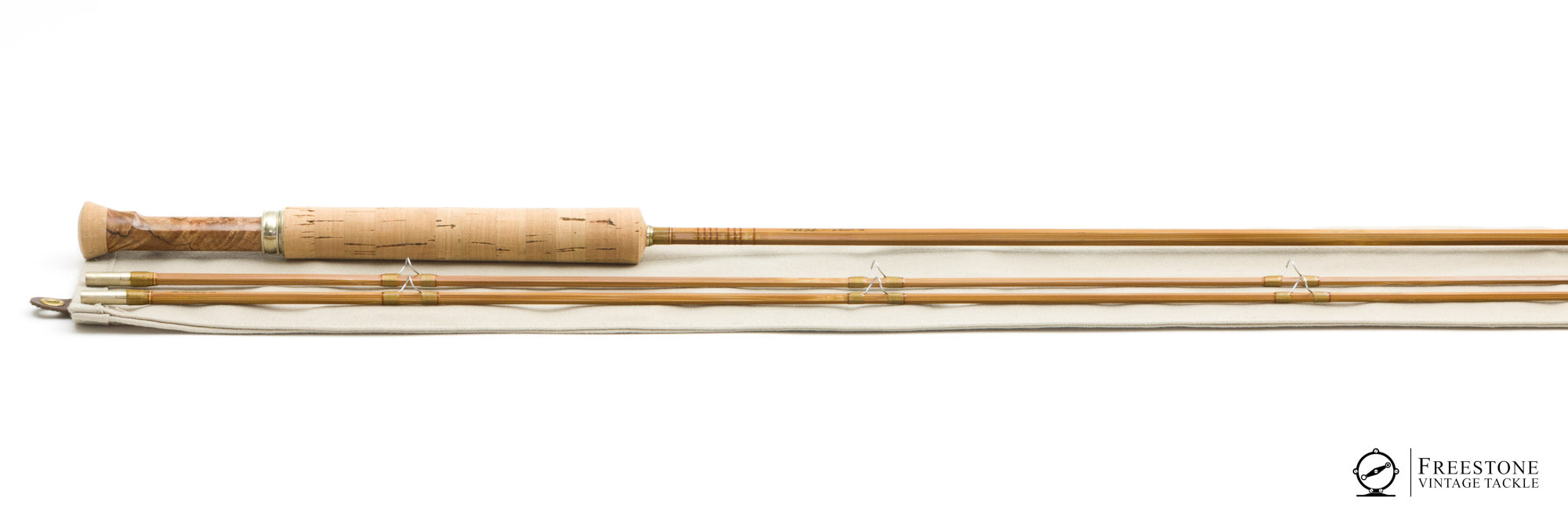 Taylor, W.R. - 8' 2/2 3wt Hollow Built Bamboo Rod - Freestone
