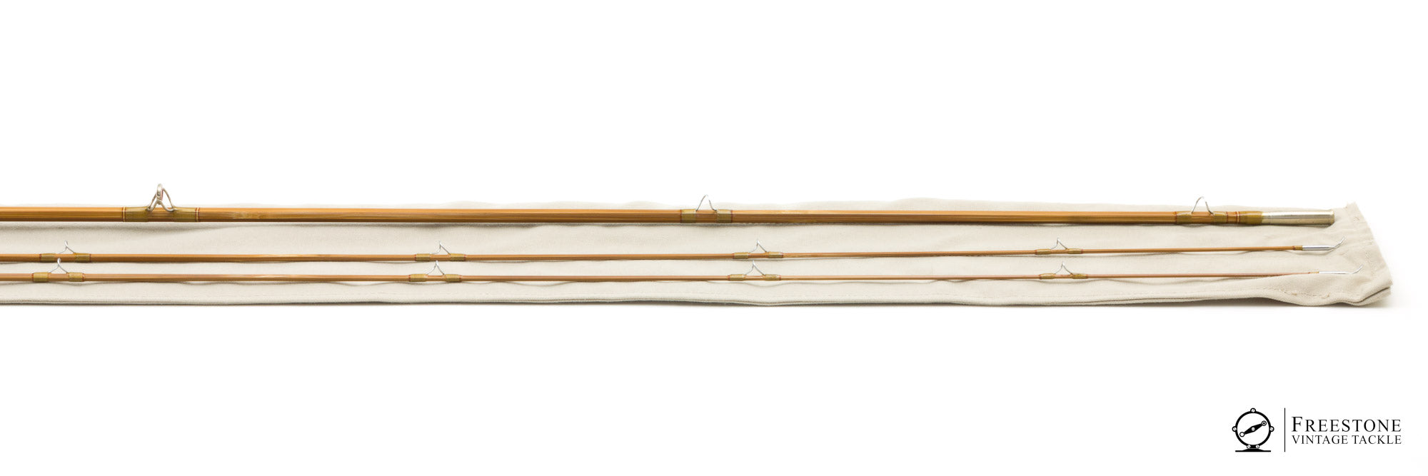 2 word term reel less inexpensive bamboo fishing rod Reams, James Taylor, W.R. - 8' 2/2