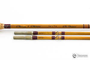 Thomas & Thomas - Classic 7'6" 6wt, 2/2 Bamboo Rod