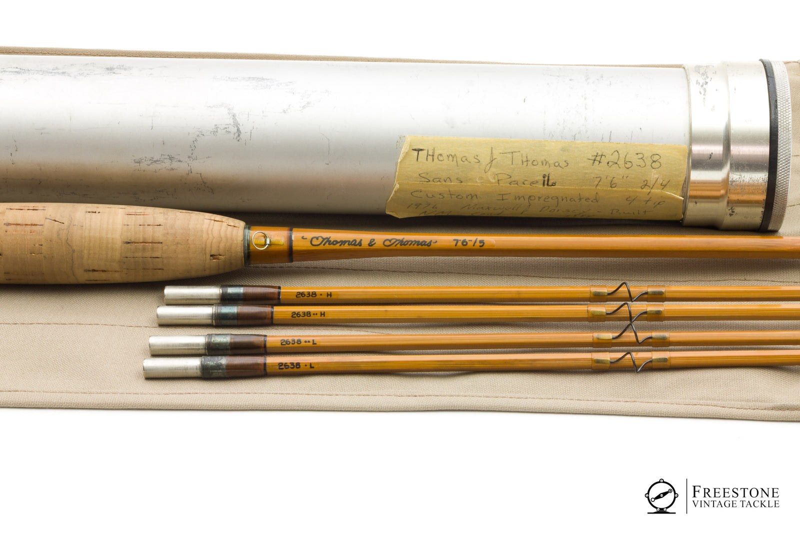 Thomas & Thomas - Sans Pareil 7'6" 2/4 5wt Bamboo Rod