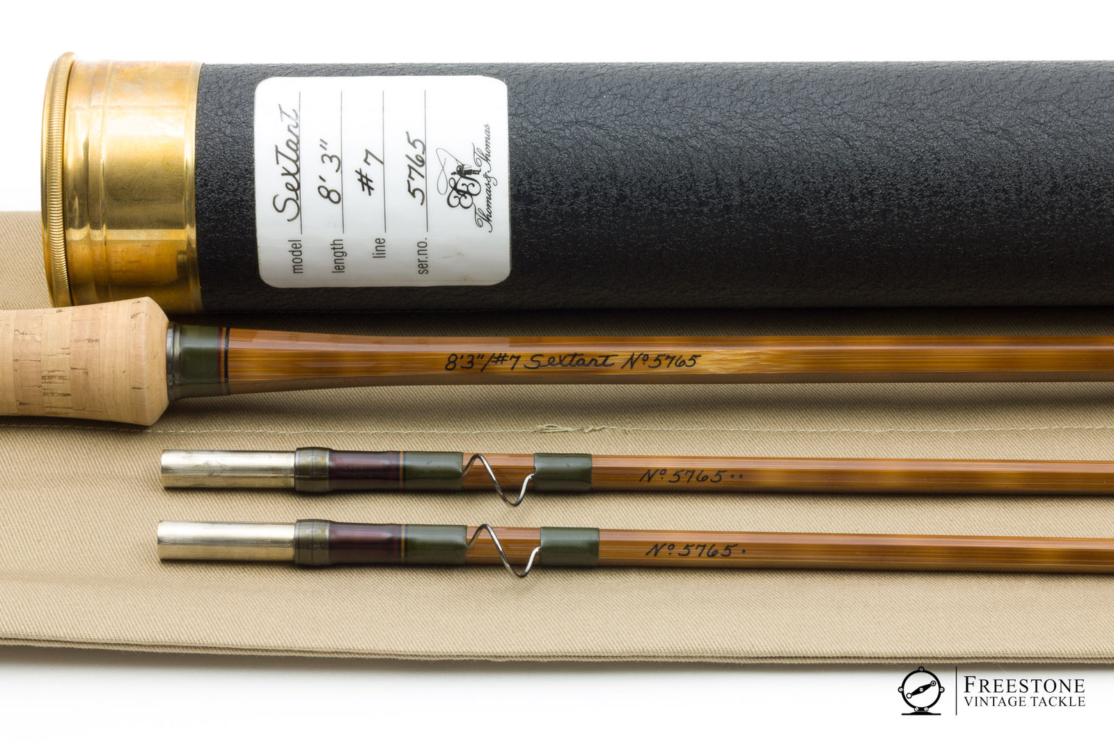 Thomas & Thomas - Sextant 8'3" 2/2 7wt Bamboo Rod