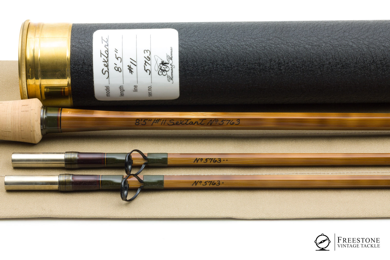 Thomas & Thomas - Sextant 8'5" 2/2 11wt Bamboo Rod