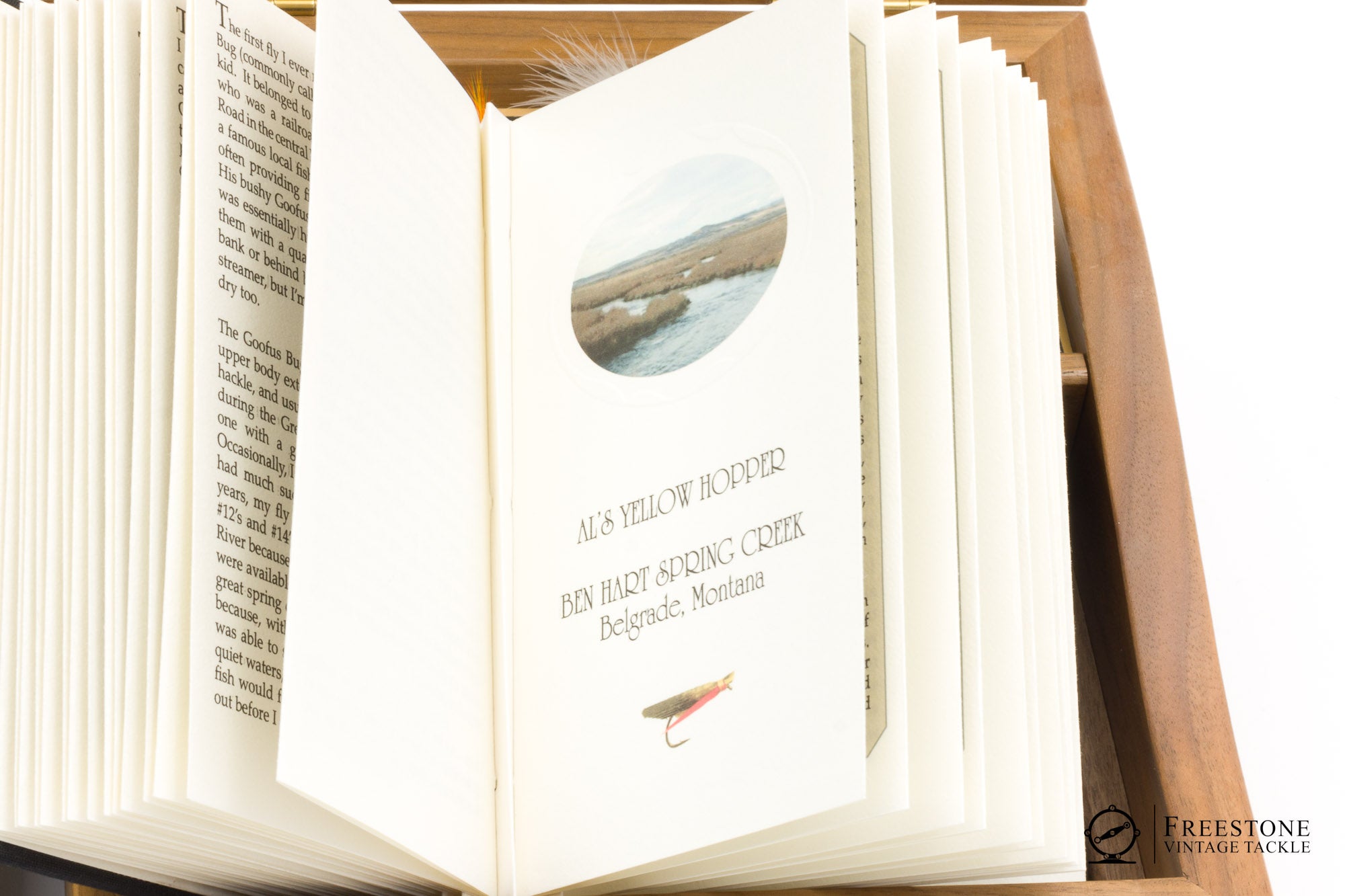 トム・モーガン　FABORITE FLIES FABORITE WATERS Tom Morgan - 'Favorite Flies Favorite Waters ' Book & Fly