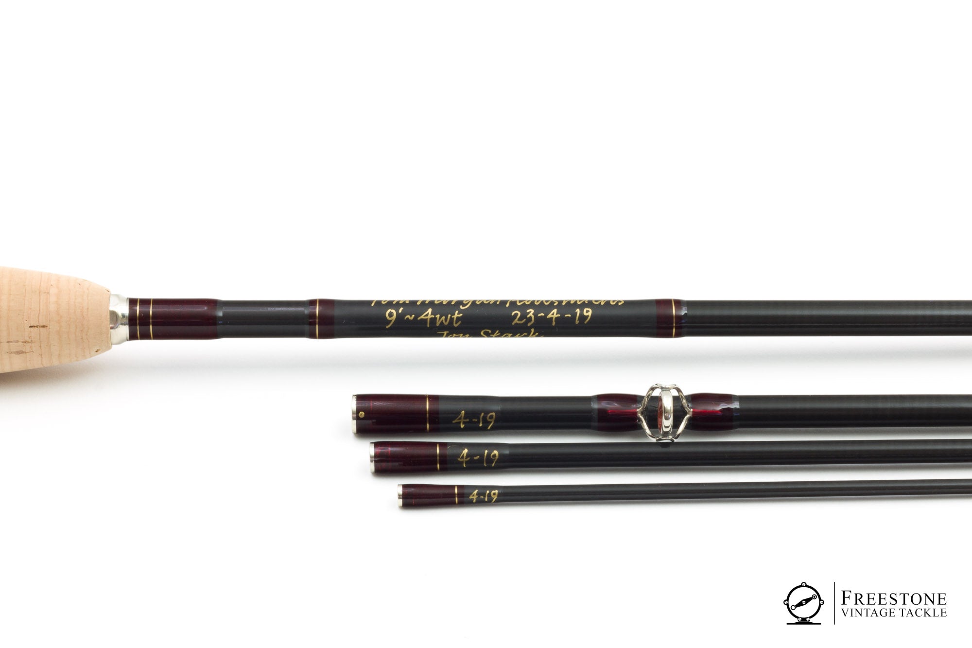 ✳️TOM MORGAN RODSMITHS(トムモーガン・ロッドスミス) フライ Tom Morgan Rodsmiths - 9' 4pc 7wt Graphite Rod - Freestone