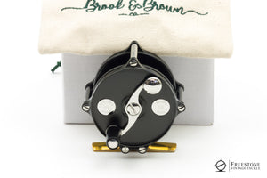 VR Design / Brook & Brown - Trota Superba 2 3/4" Fly Reel - Black