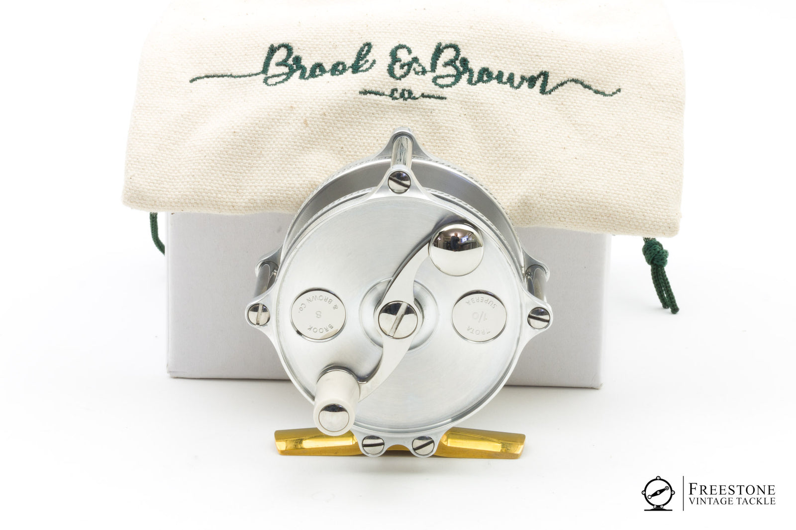 VR Design / Brook & Brown - Trota Superba 2 3/4" Fly Reel - Silver