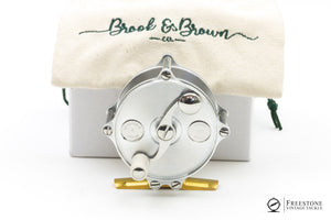 VR Design / Brook & Brown - Trota Superba 2 3/4" Fly Reel - Silver