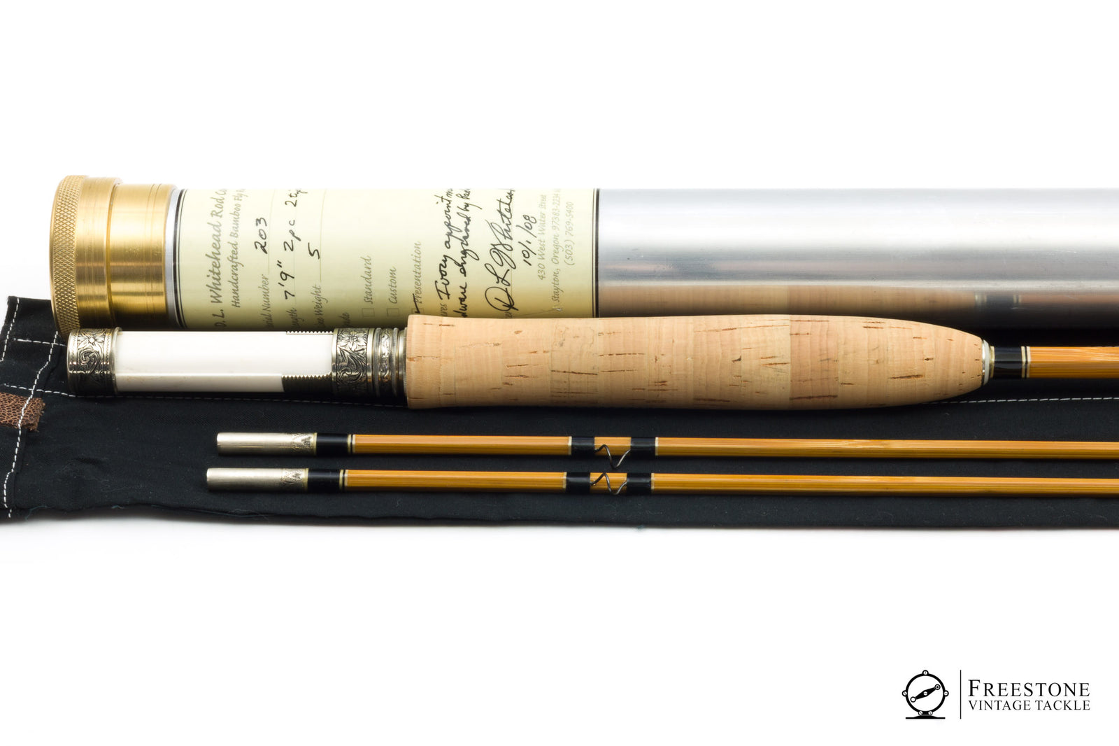 Whitehead, D.L. - Presentation 7'9" 2/2 5wt Bamboo Rod