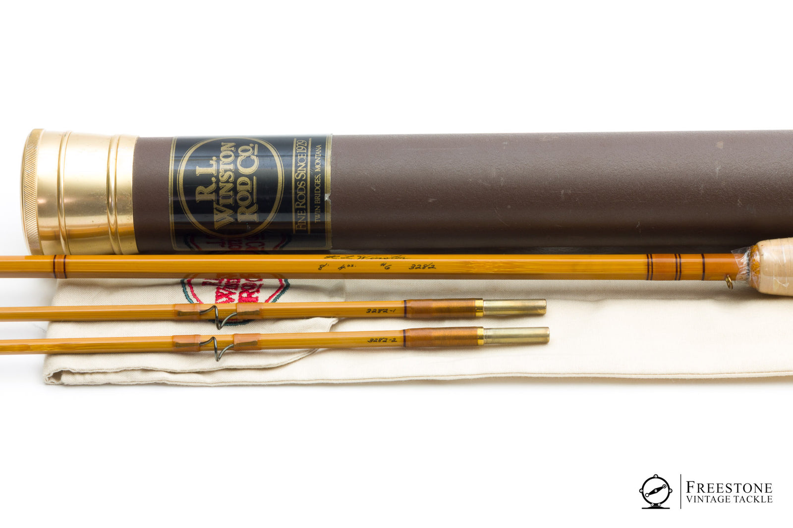 Winston, R.L. - 8' 2/2 6wt (4oz) Bamboo Rod - Brackett-era