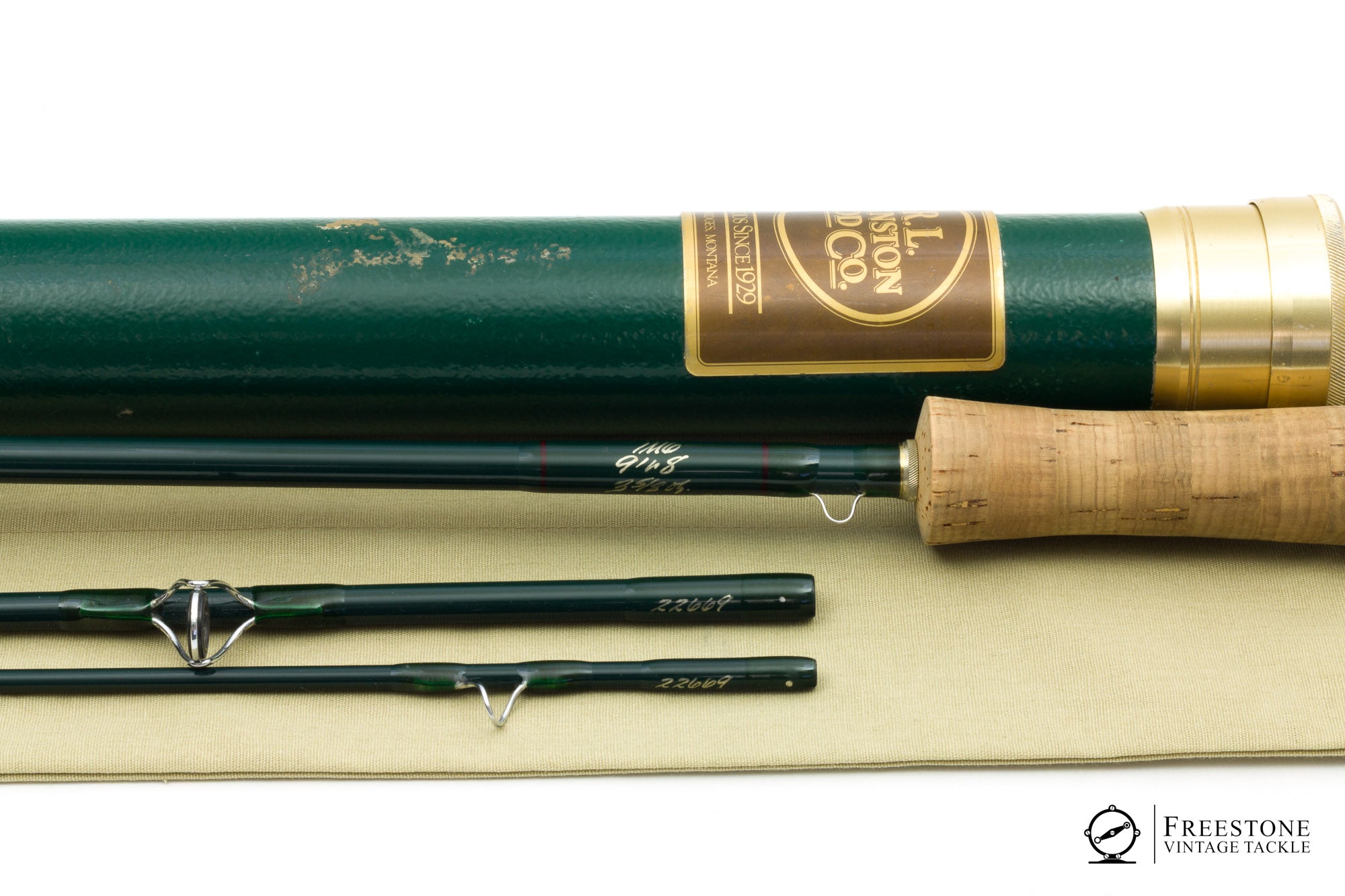 Winston, R.L. - IM6 9' 3pc 8wt Graphite Rod - Freestone Vintage Tackle