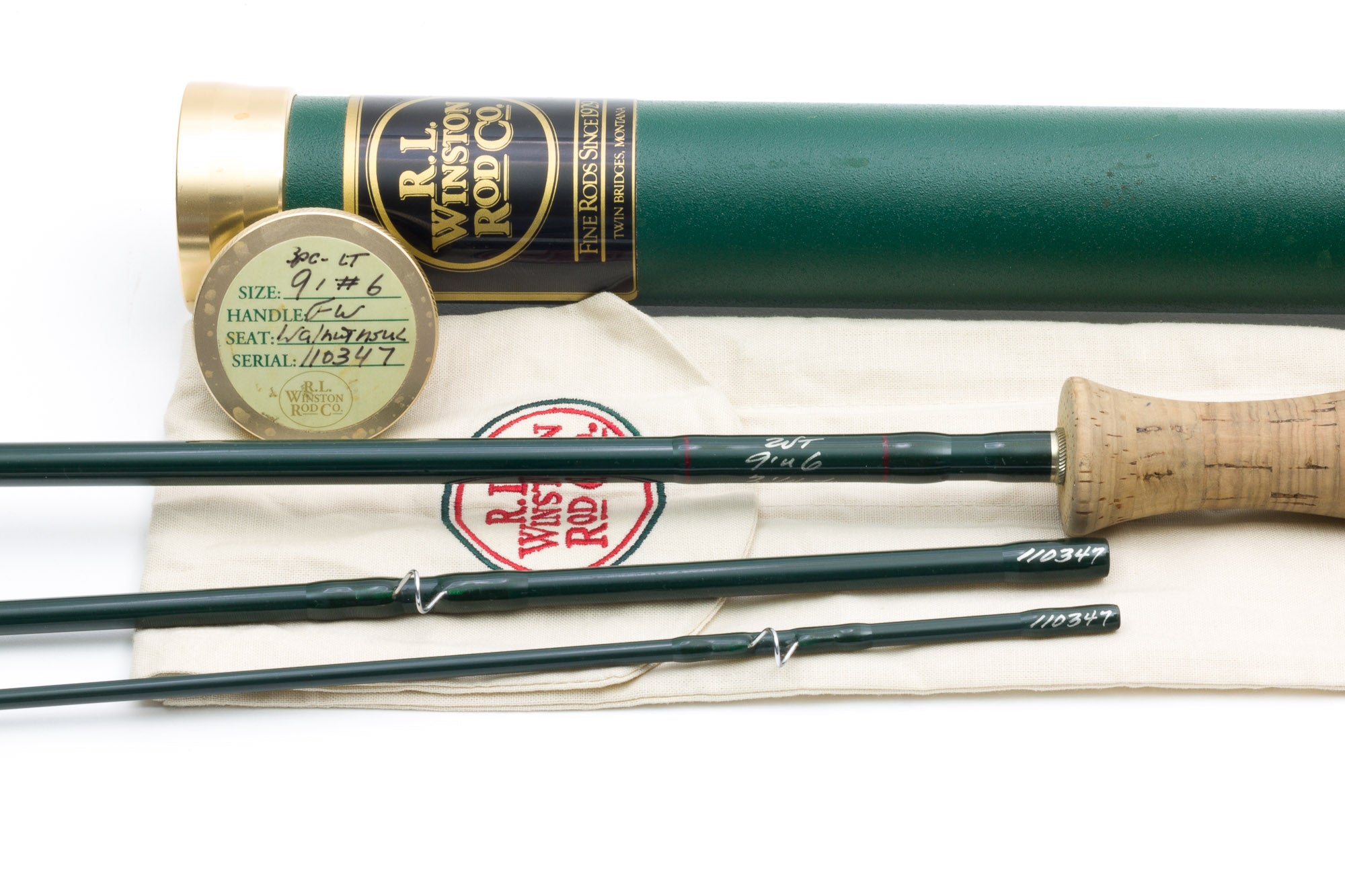 Winston - WT 9' 3-Piece 6wt Graphite Rod