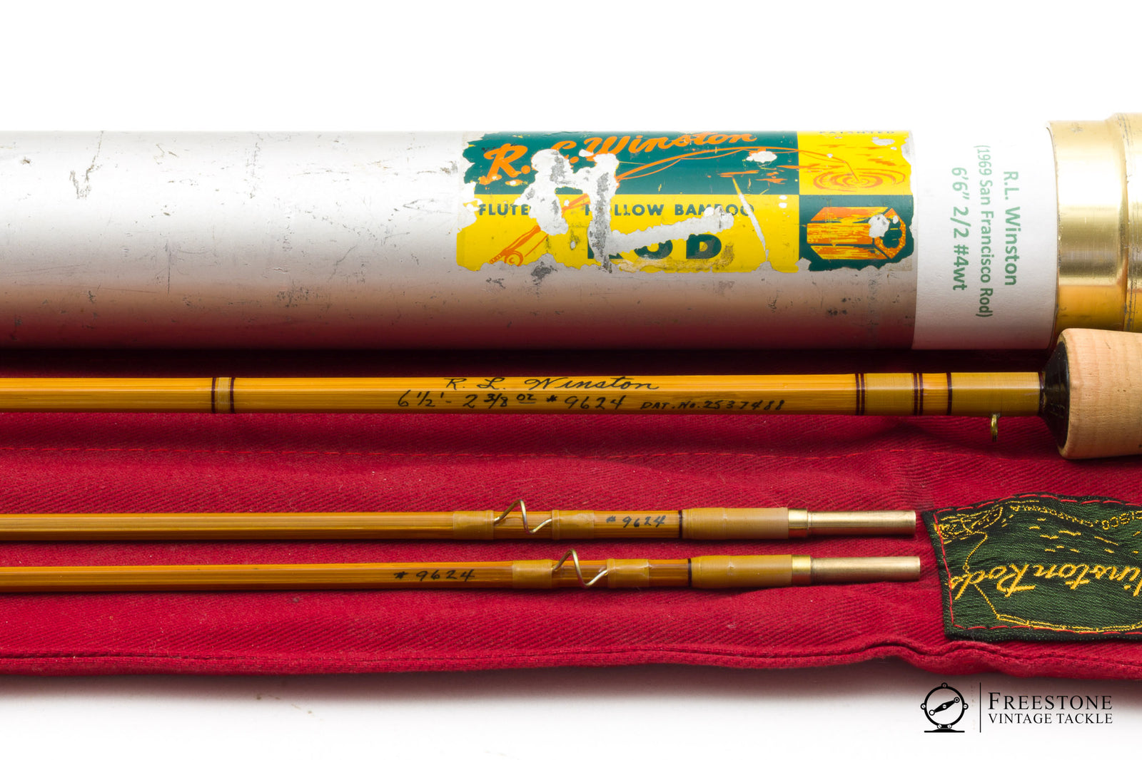Winston, R.L. - 6'6" 2/2 4wt (2 3/8oz) Bamboo Rod