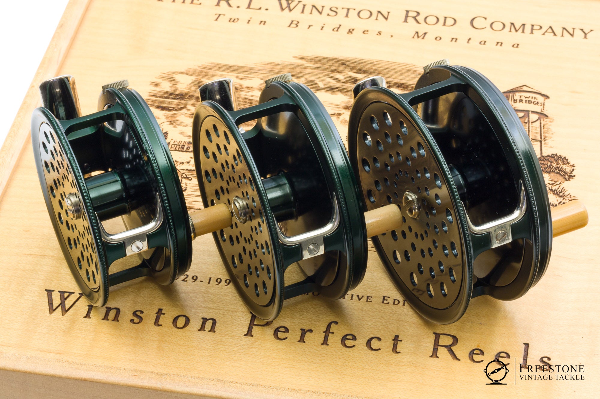 did winston make fishing reels Perfect 2 7/8" Fly Reel - mint Winston, R.L. - 70th Anniversary