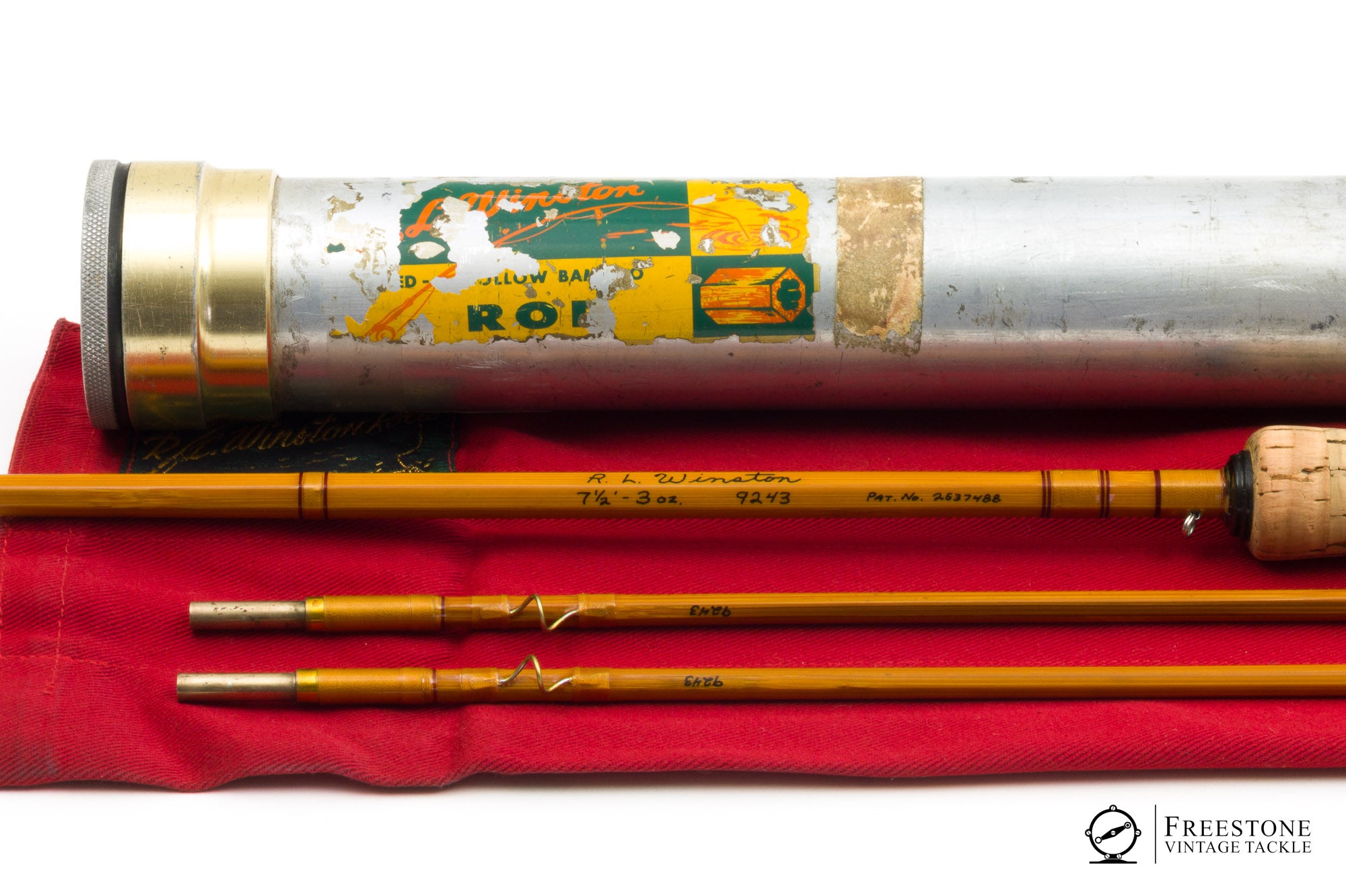 Winston, R.L. - 7'6" 2/2 3oz (4wt) Bamboo Rod
