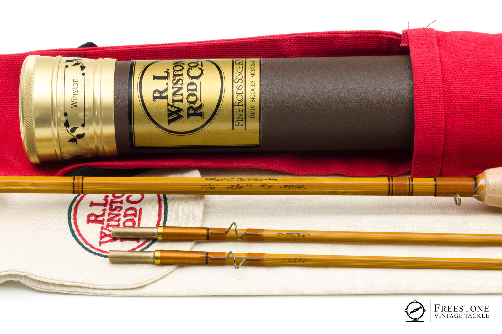 Winston, R.L. - 7'6" 2/2 3wt Bamboo Rod