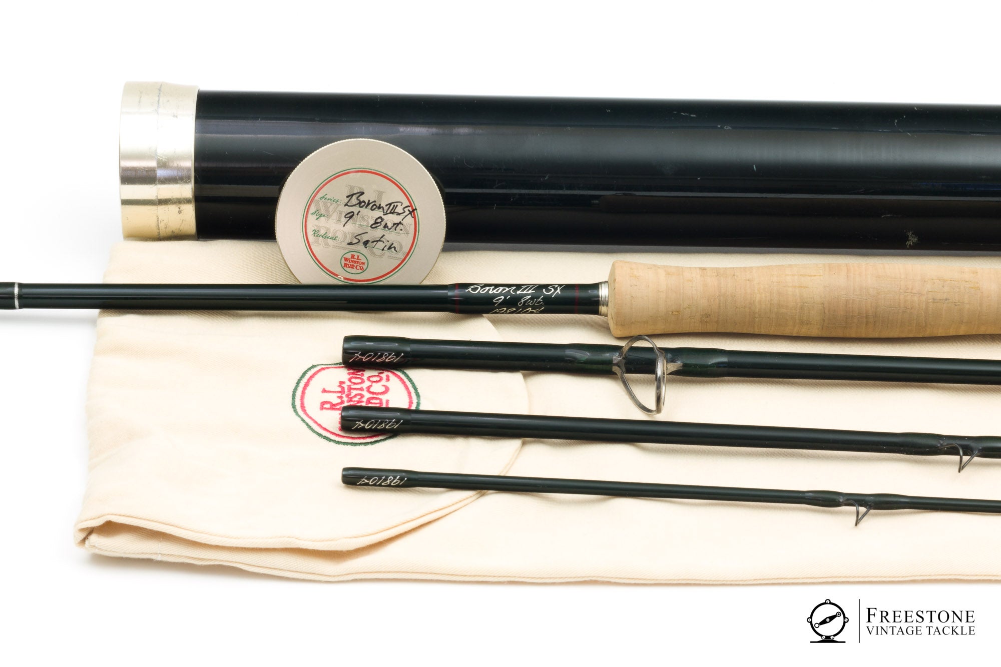 Winston, R.L. - Boron IIISX 9' 4pc 8wt Graphite Rod - Freestone Vintage  Tackle