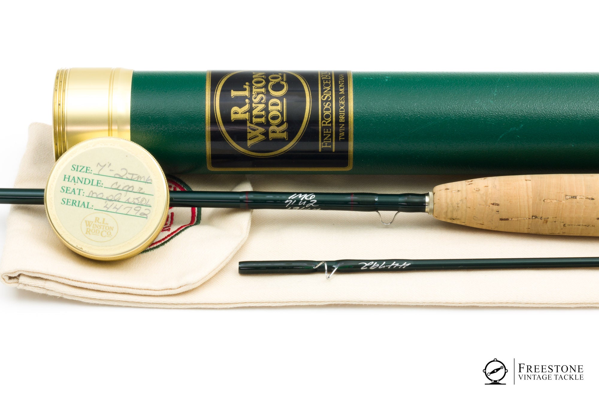 Winston, R.L. - IM6 7' 2pc 2wt Graphite Rod - Freestone Vintage Tackle