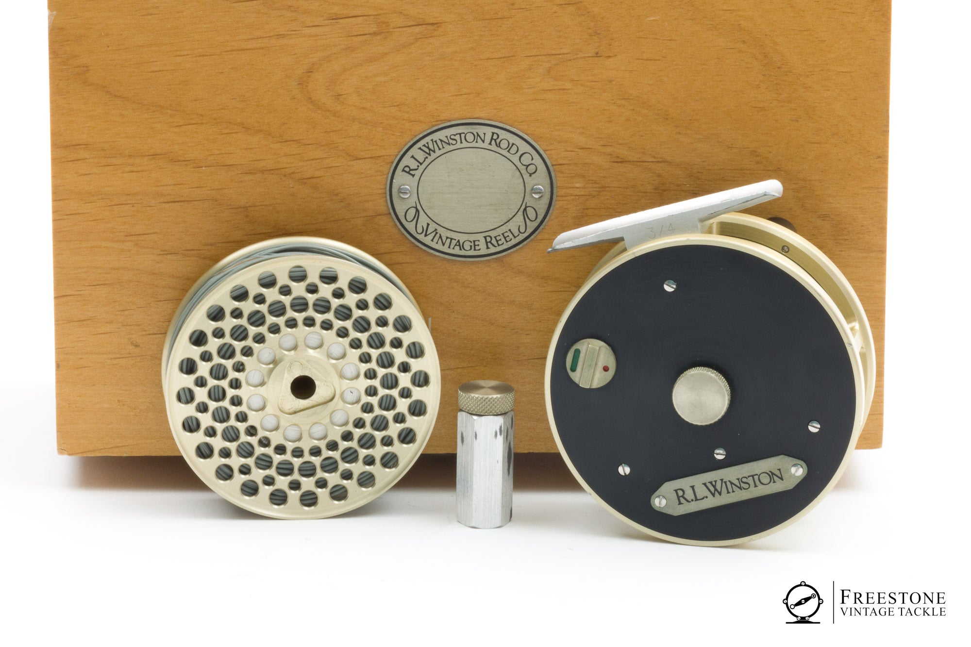 Winston, R.L. - Vintage Fly Reel - 3/4 - Freestone Vintage Tackle