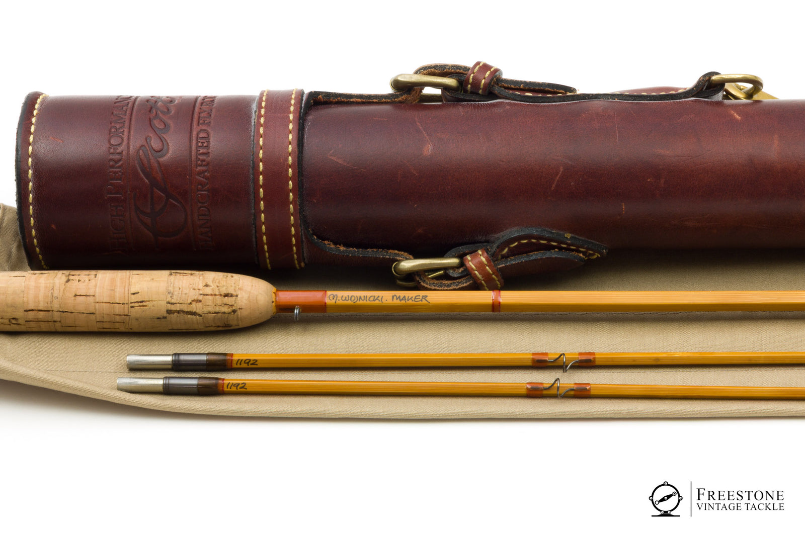 Wojnicki / Scott - Model 221 V3, 7'4" 2/2 3wt Penta Bamboo Rod