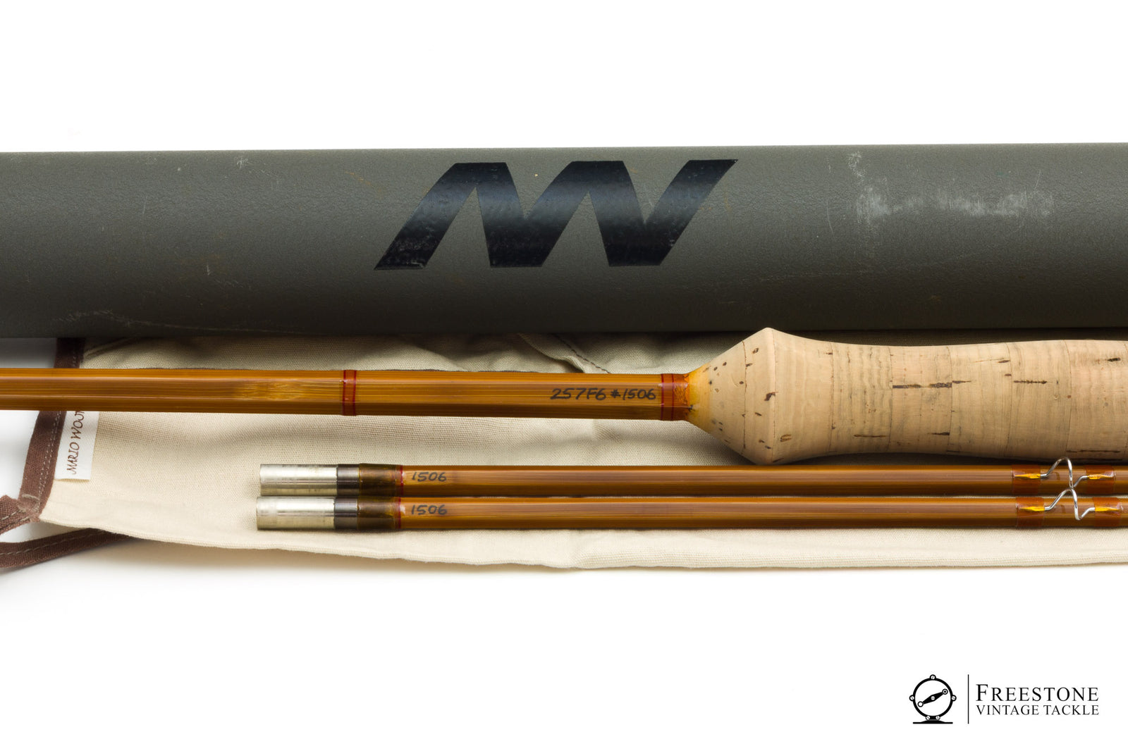 Wojnicki, Mario - 257F6, 8'5" 2/2 6wt Bamboo Rod