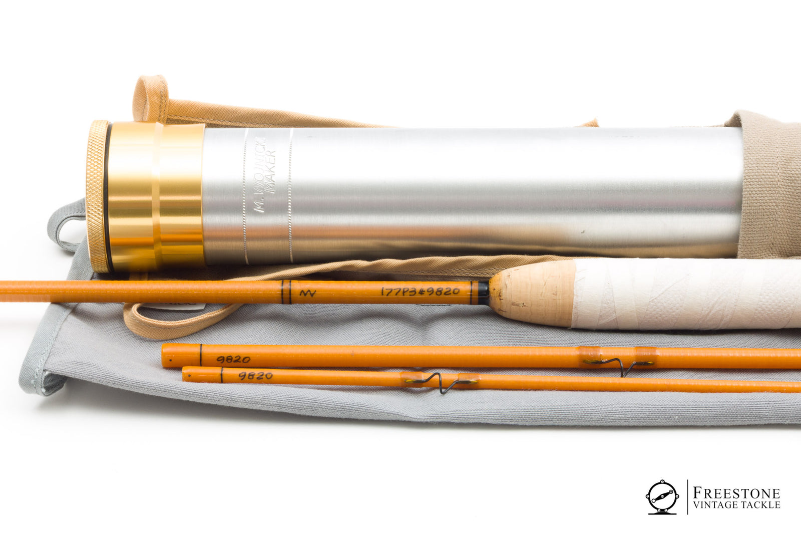 Wojnicki, Mario - Model 177P3, 5'10" 3pc 3wt Fiberglass Rod