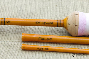Wojnicki, Mario - Model 6.4 P3H, 6'5" 3pc 3wt Fiberglass Rod