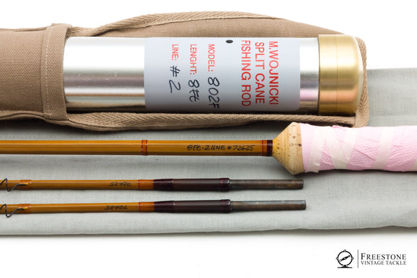 Wojnicki, Mario - Model 802F, 8' 2/2 2wt Bamboo Rod - Freestone