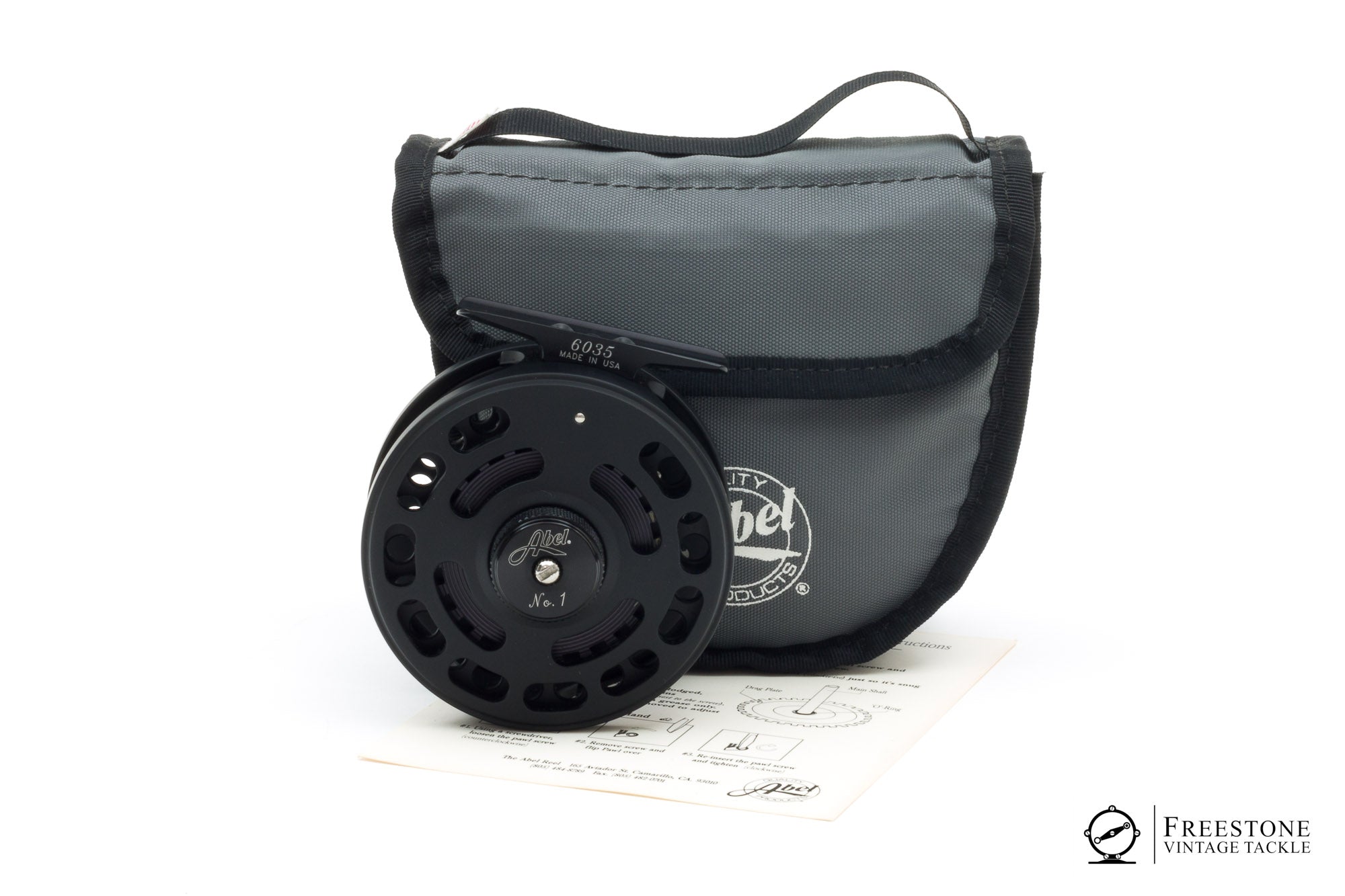 Abel - Big Game No. 1, Ported Fly Reel - Guide Finish