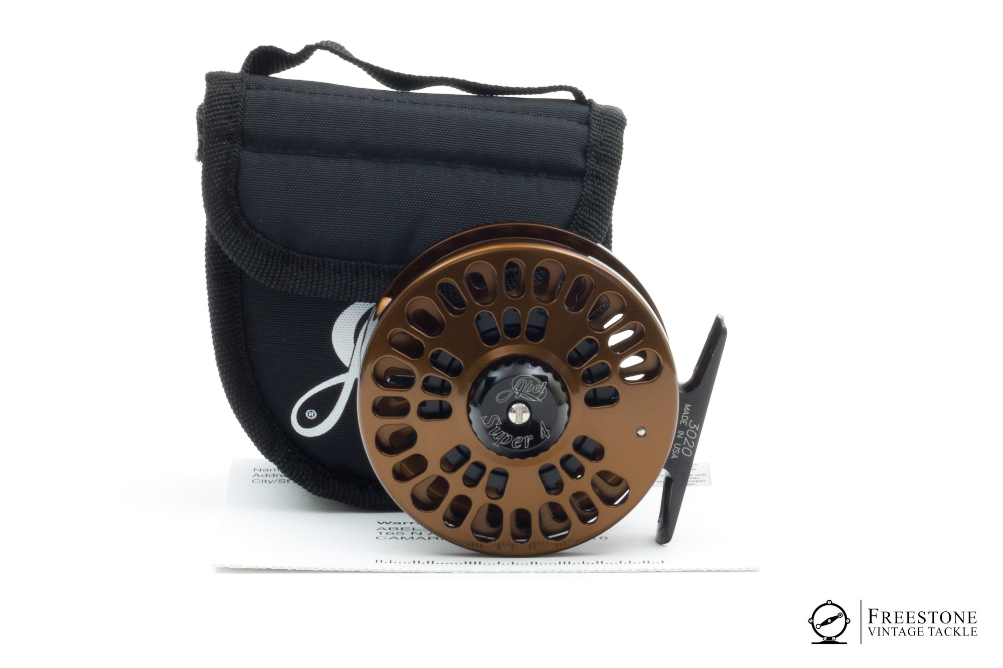 bronze fly reel Abel - Super 4 Fly Reel