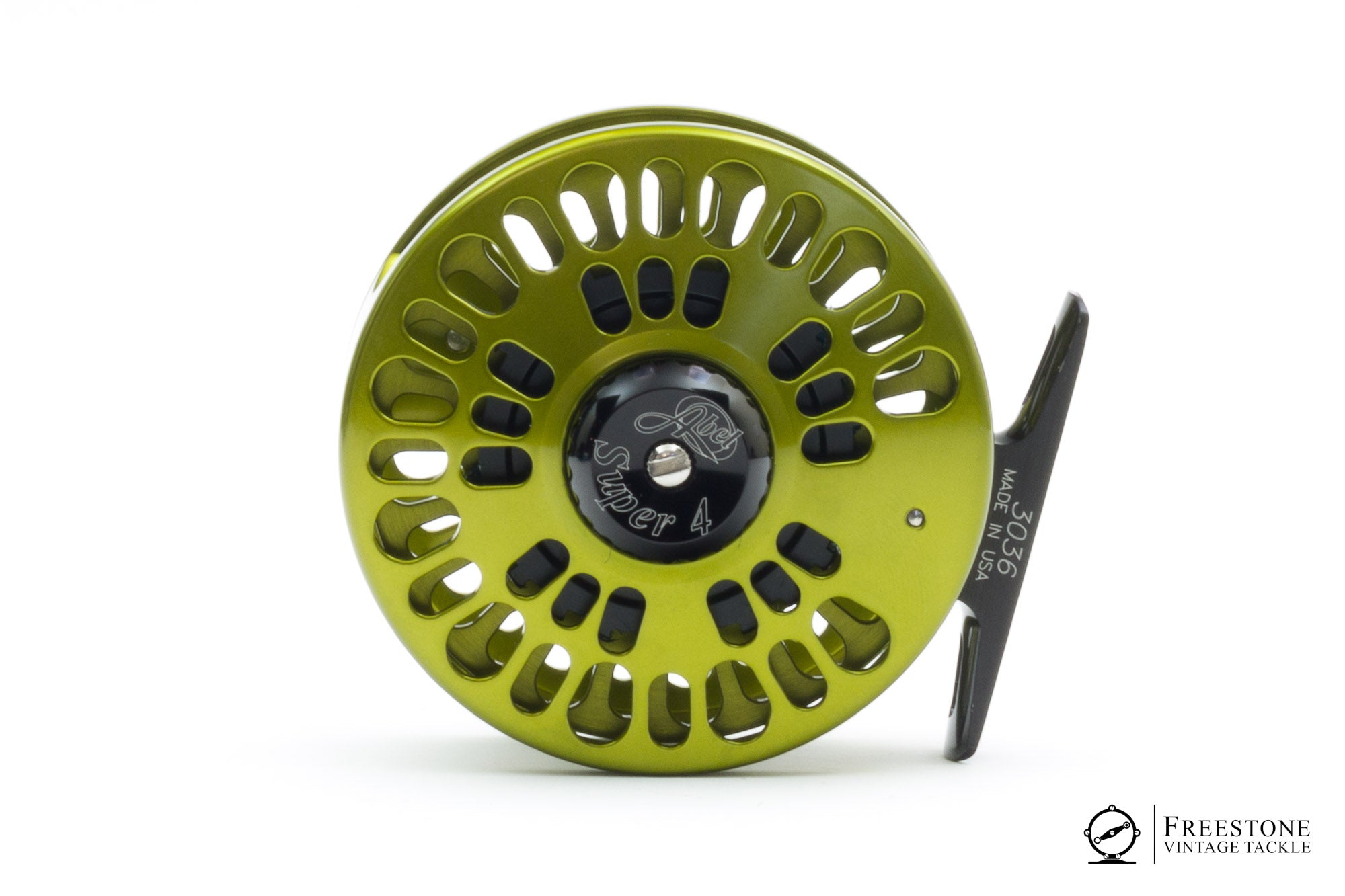 Abel - Super 4 Fly Reel - Olive Green - Freestone Vintage Tackle