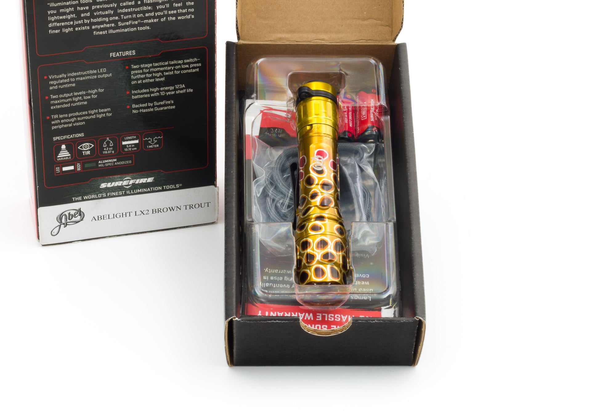 Abel / SureFire - LX2 Flashlight - Brown Trout - Freestone Vintage