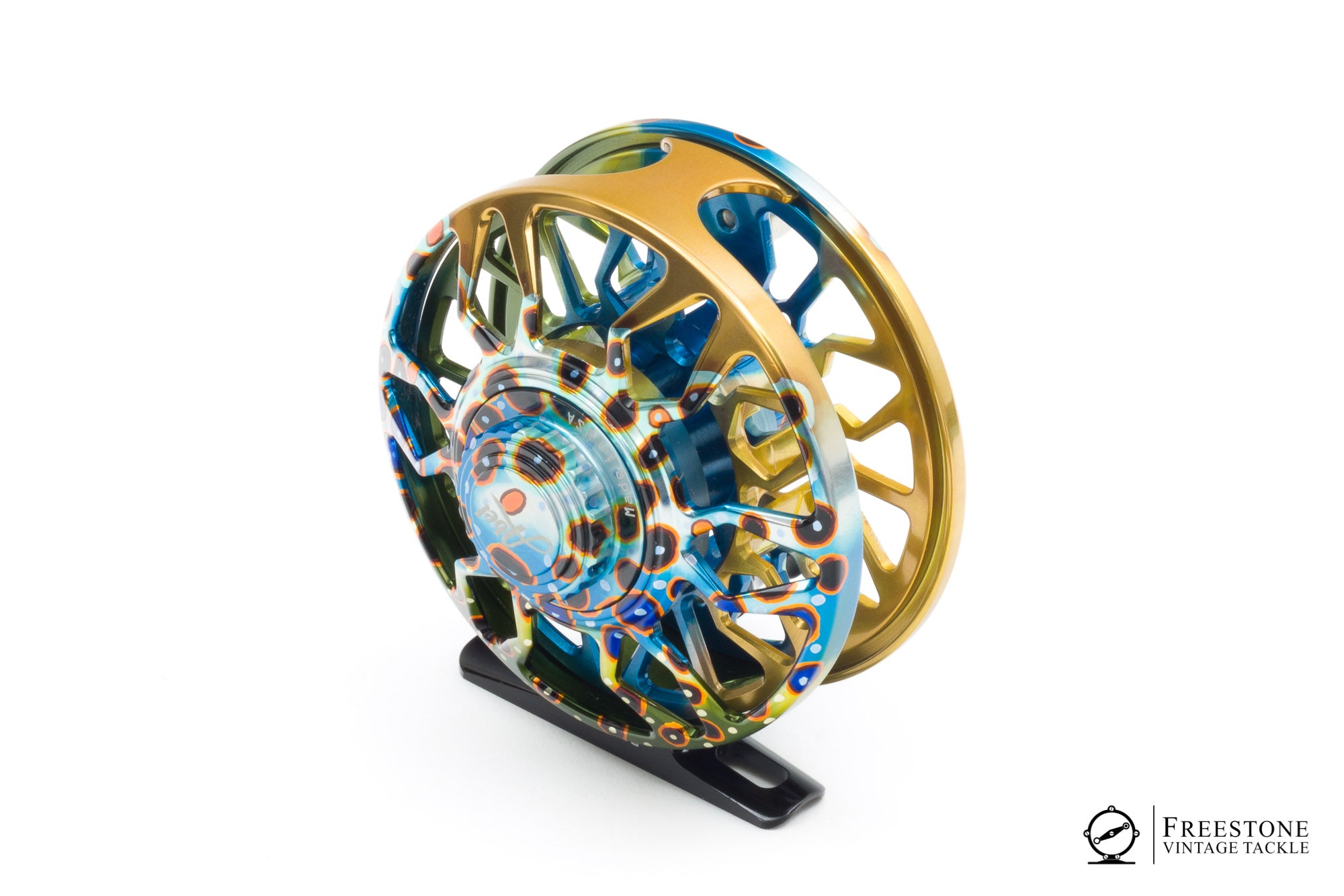 abel sd fly reels Abel – SD 4/5 Fly Reel – DeYoung Brown Trout Flank