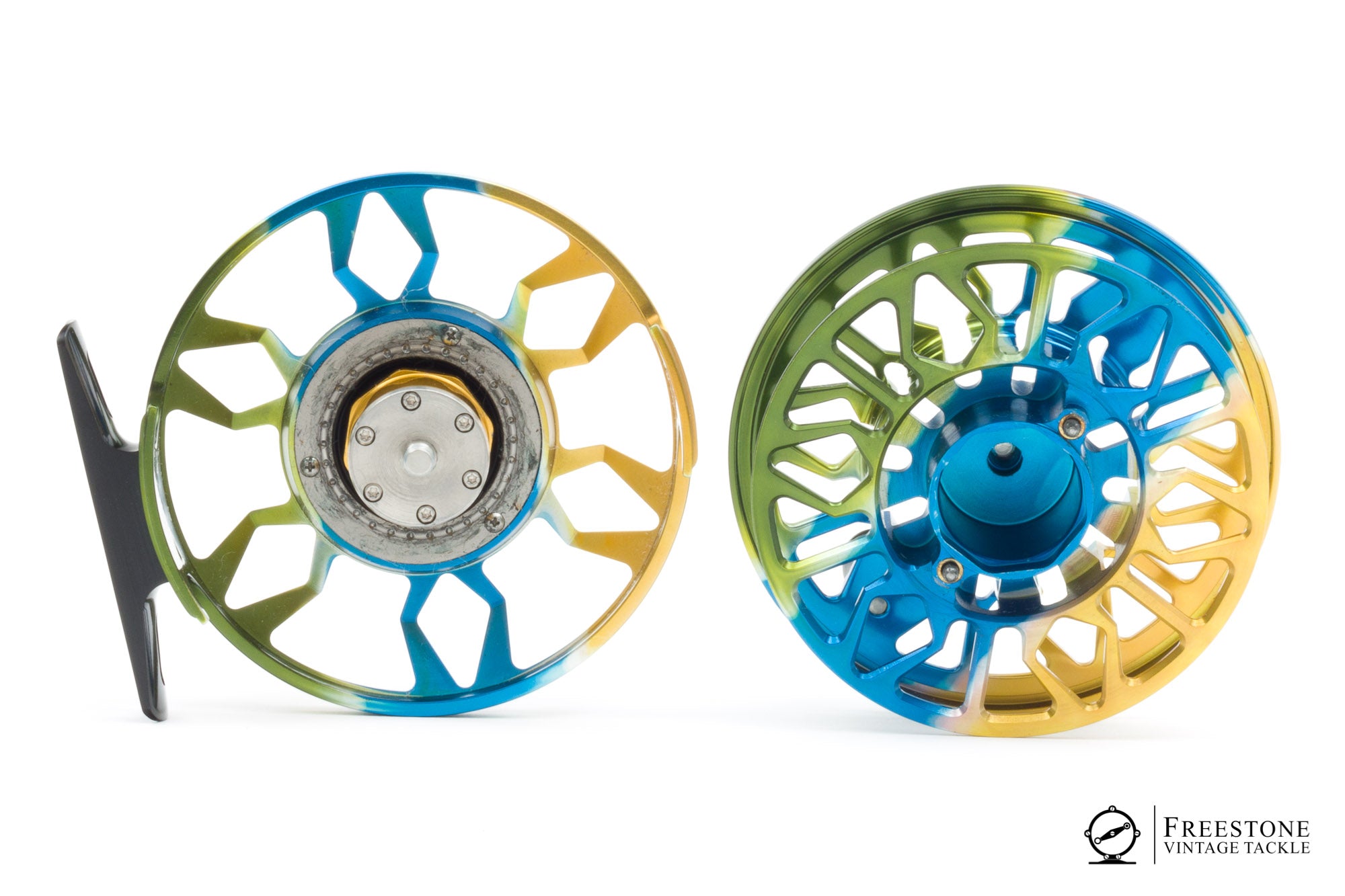 Abel – SD 4/5 Fly Reel – DeYoung Brown Trout Flank - Freestone