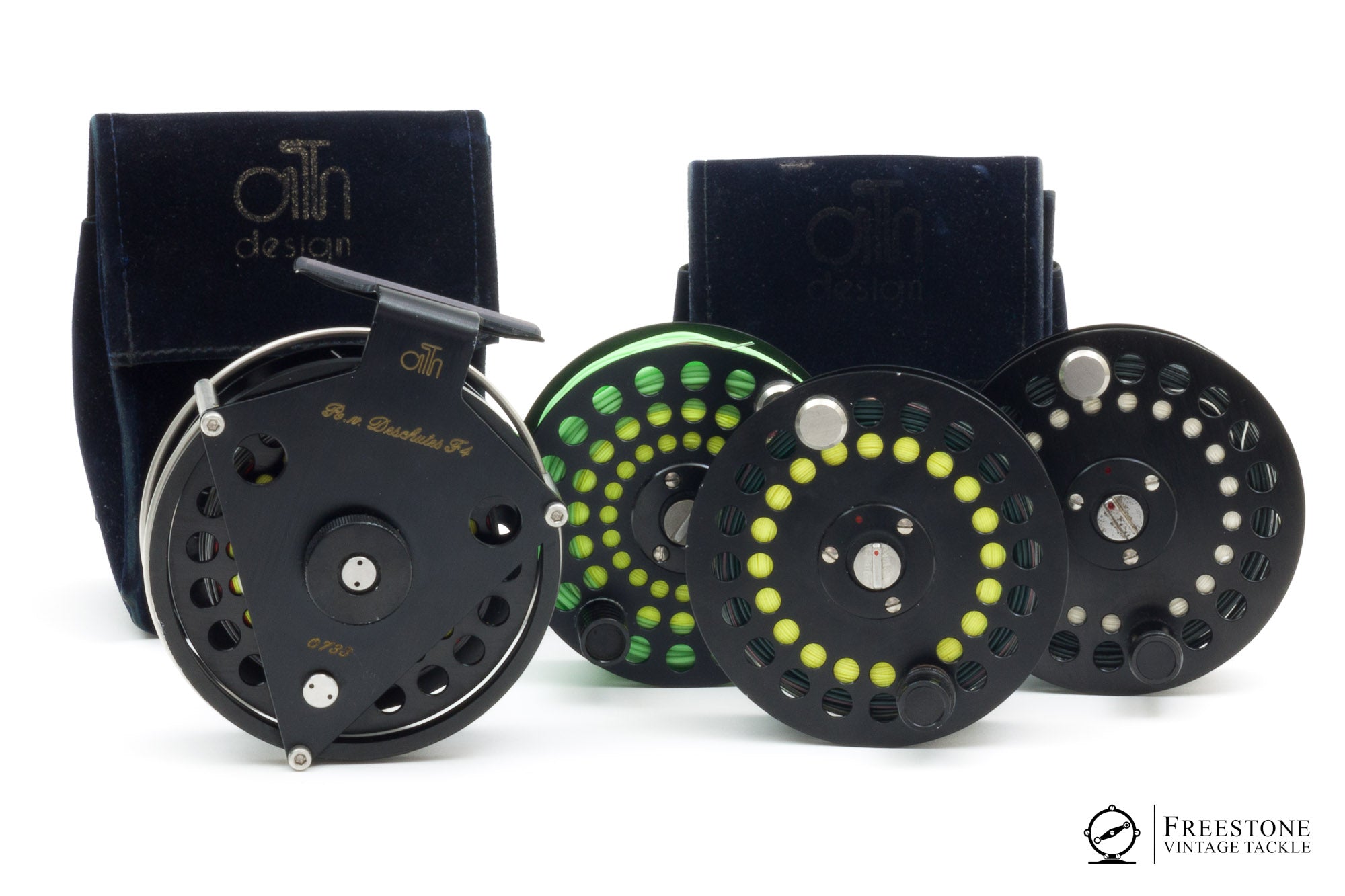 Ari 't Hart - Deschutes F4 Fly Reel w/ 3 Spare Spools - Freestone