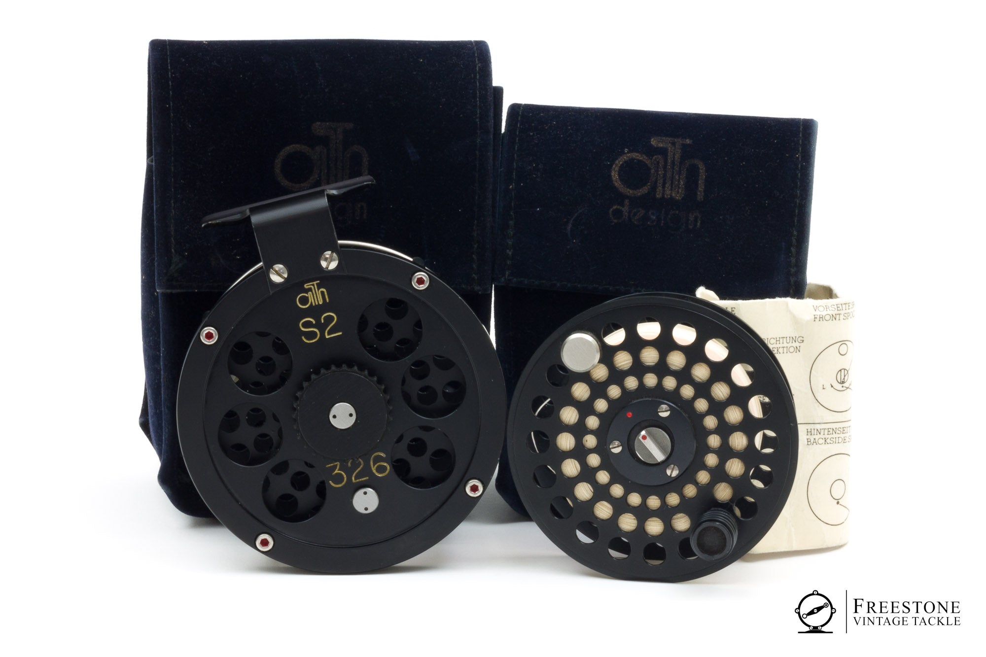 Ross Reels USA Gunnison G-2 fly reel + spools lines + cases