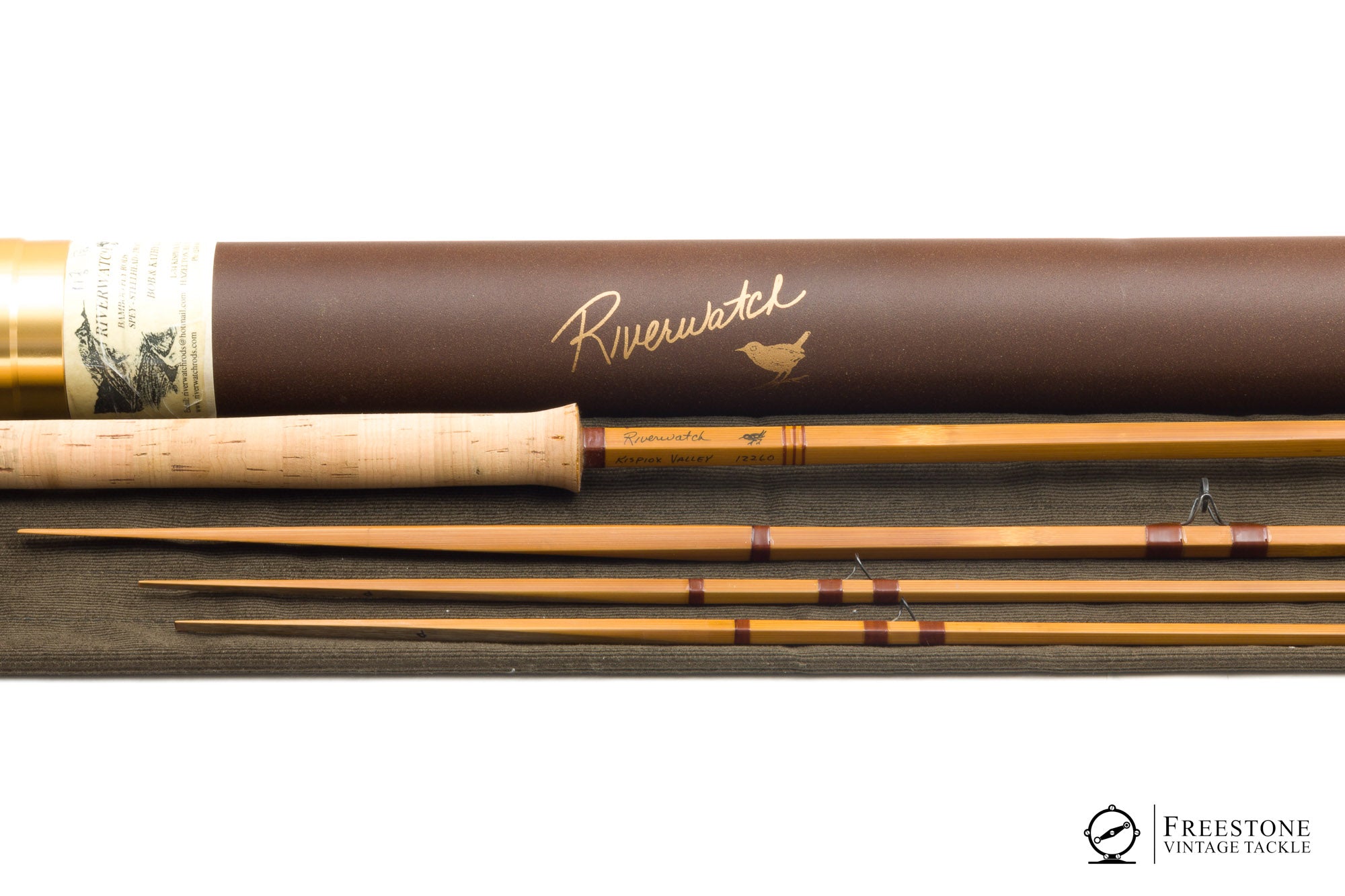 Bob Clay (Riverwatch) - Dean's Kispiox, 11' 3/2, 7/8wt Bamboo Rod ...