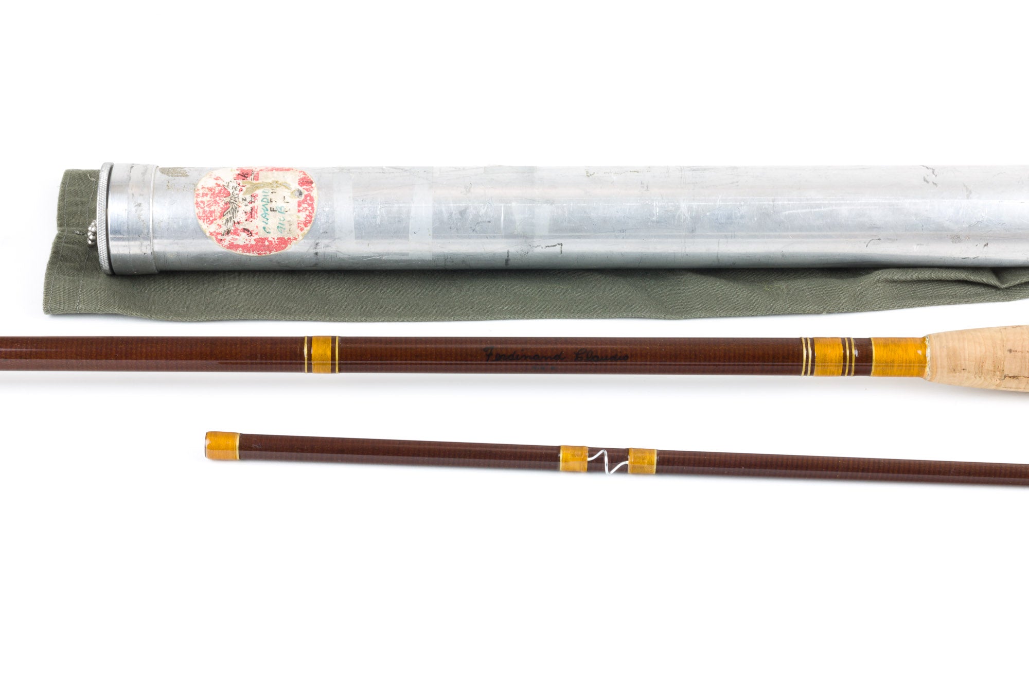 Claudio, Ferdinand - 910B, 9' 2-piece 10wt Fiberglass Fly rod