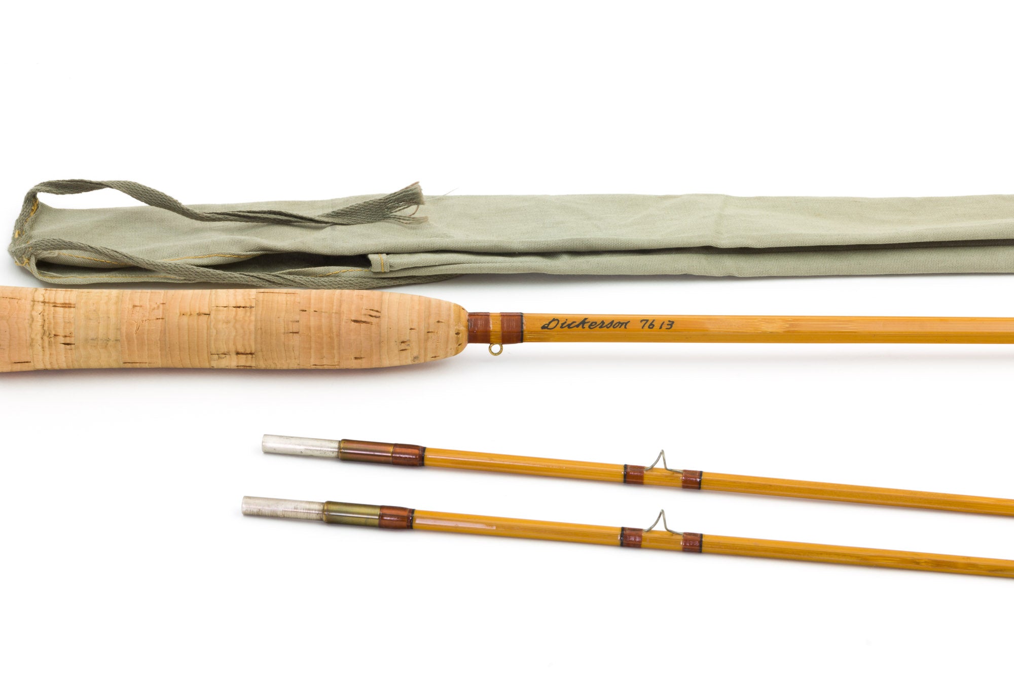 Dickerson, Lyle - Model 7613, 7'6" 2/2 5wt Bamboo Fly Rod