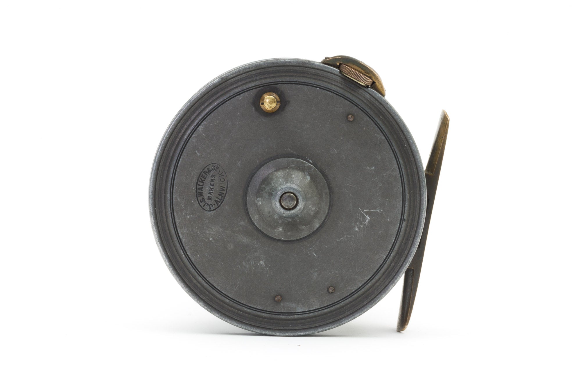 caged fly reel Dingley / J.J.S. Walker - 3 1/2" Fly Reel - Caged Spool